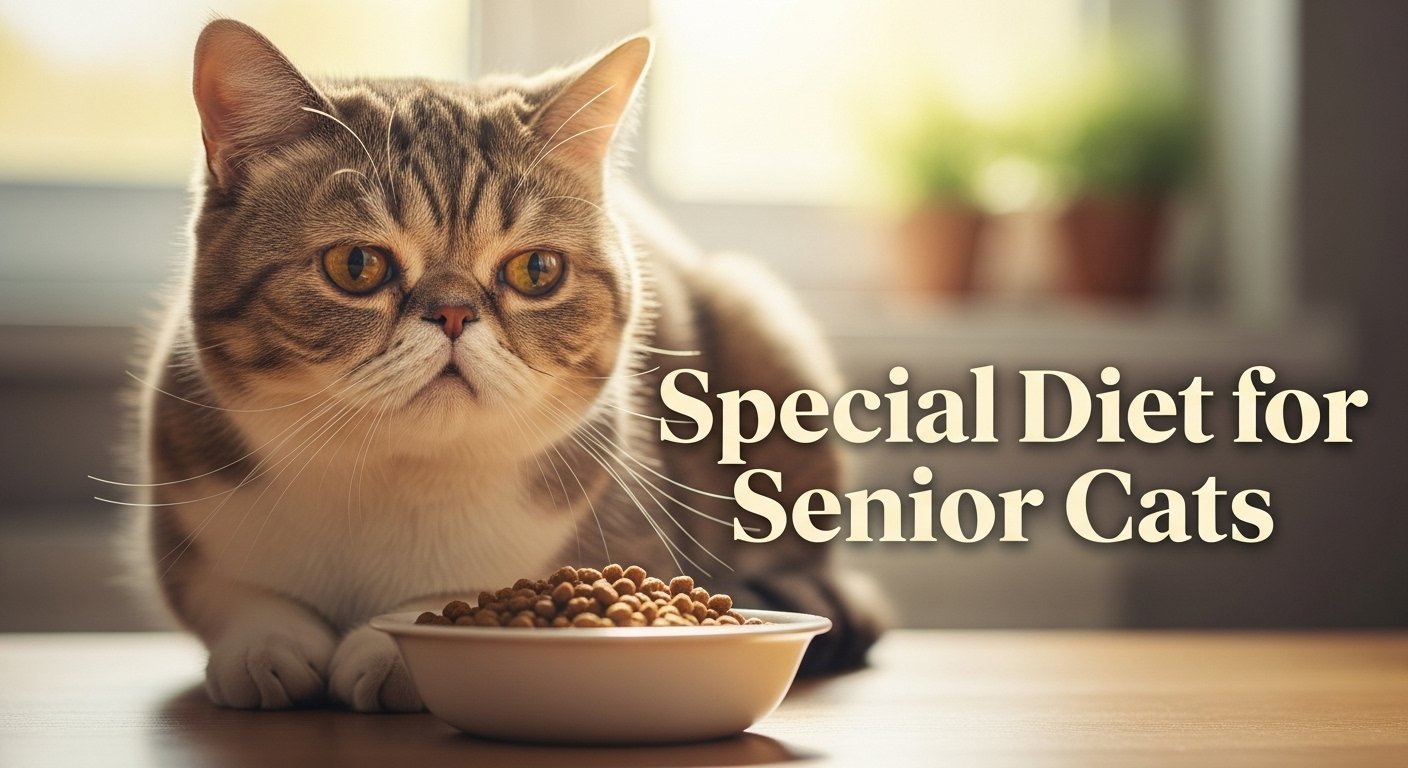 Special Diet Needs for Senior Cats