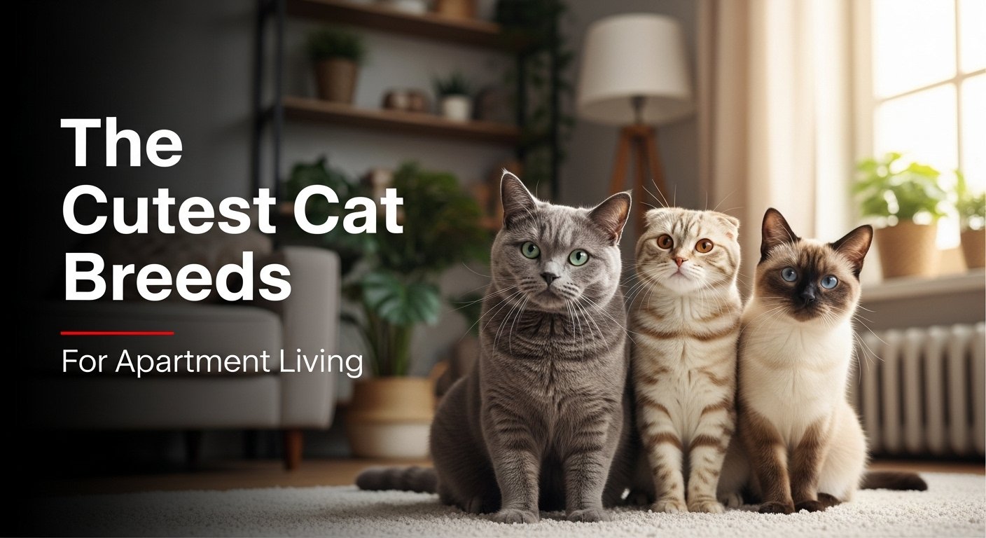 The Cutest Cat Breeds for Apartment Living
