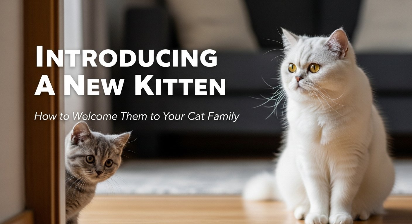 How to Introduce a New Kitten to Your Resident Cat