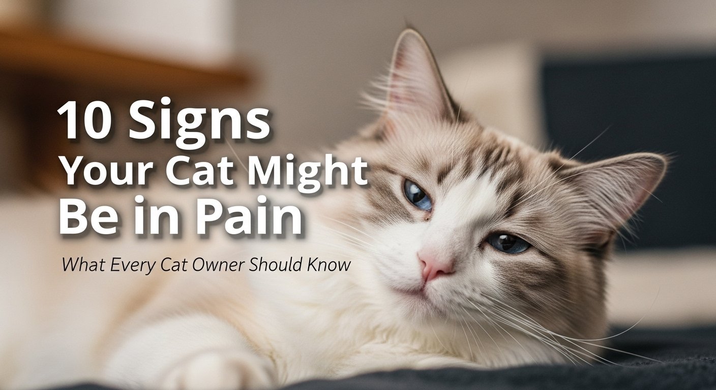 10 Common Signs Your Cat Might Be in Pain