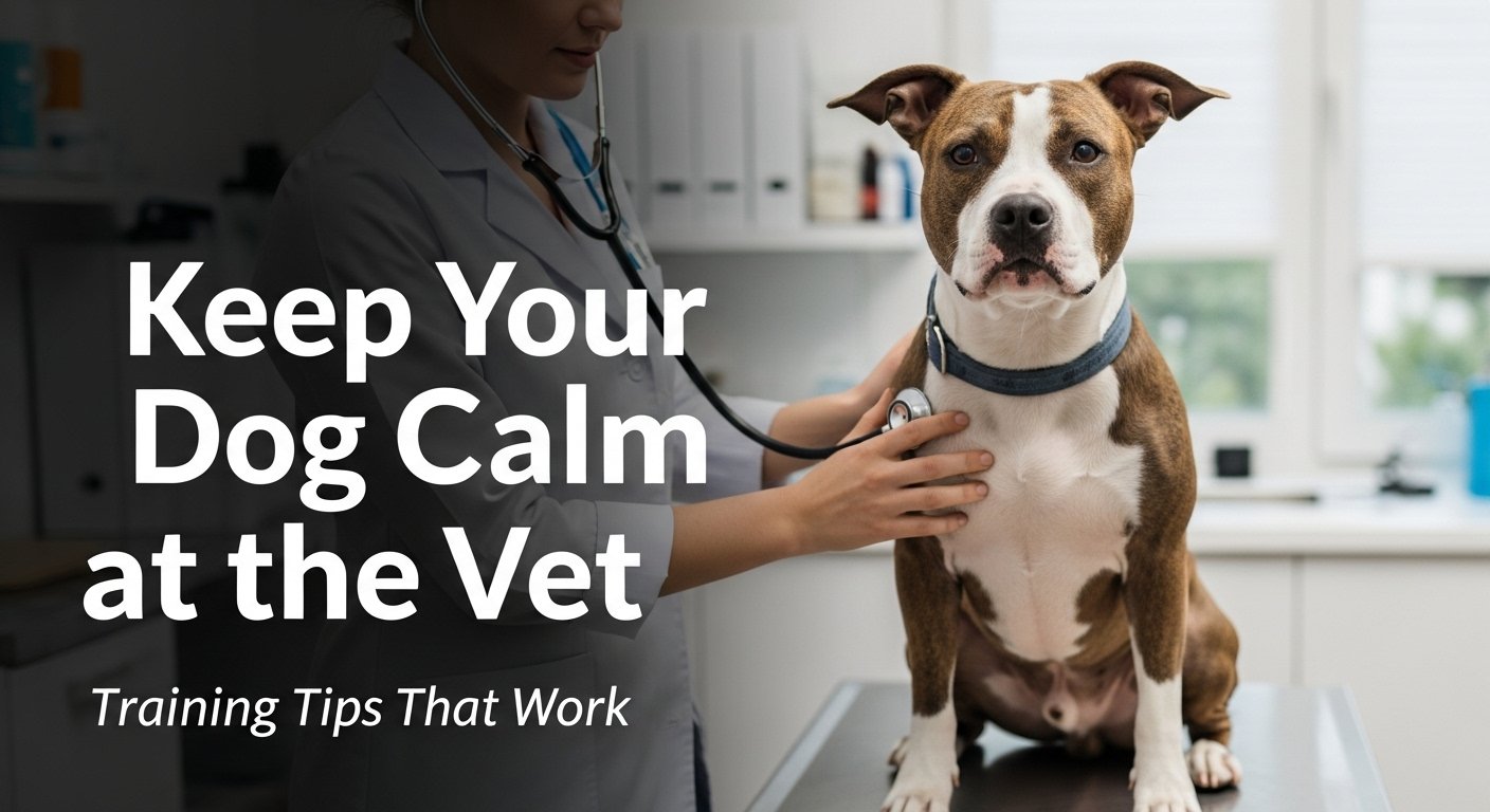Teaching Your Dog to Stay Calm During Vet Visits
