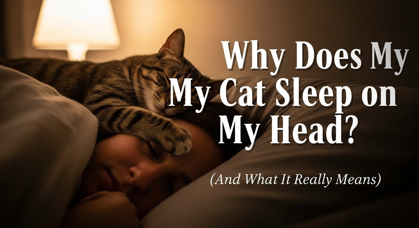 Why Does My Cat Sleep on My Head? (And What It Really Means)
