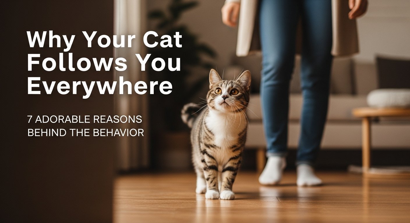 Why Does My Cat Follow Me Everywhere? 7 Reasons Behind This Adorable Behavior