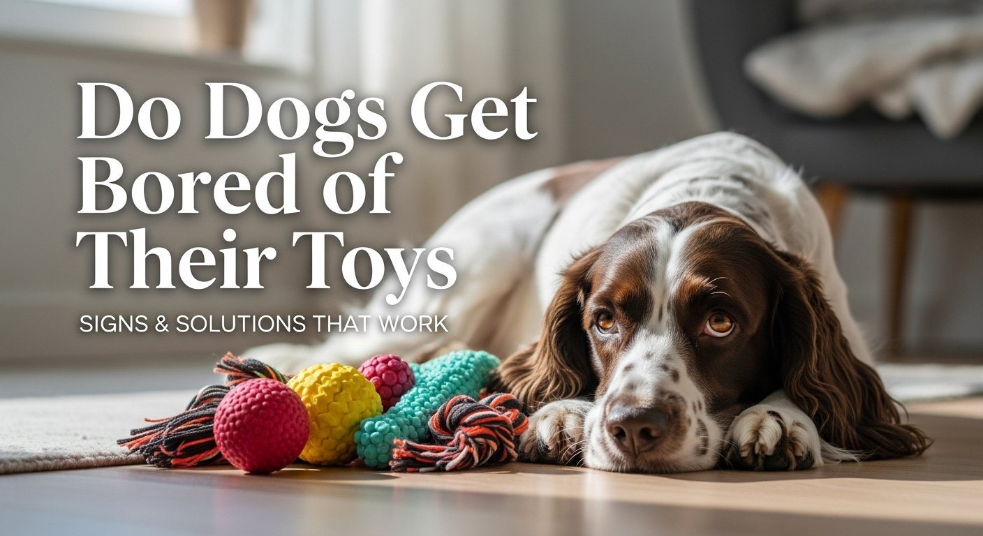 Do Dogs Get Bored of Their Toys? Signs & Solutions