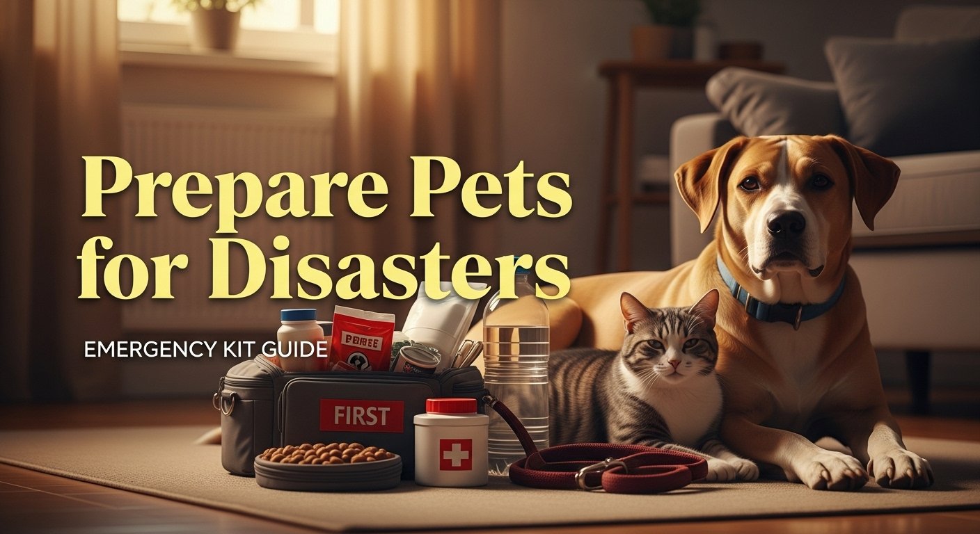 How to Prepare Pets for Natural Disasters (Emergency Kit Guide)