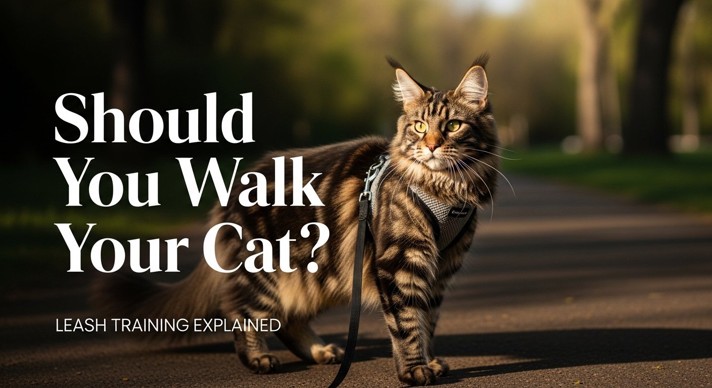 Should You Walk Your Cat on a Leash?