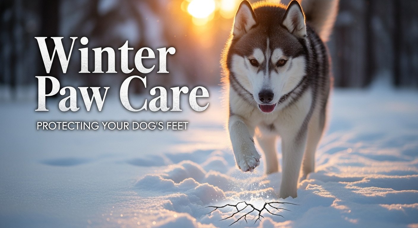 Tips for Caring for Your Dog’s Paws in the Winter
